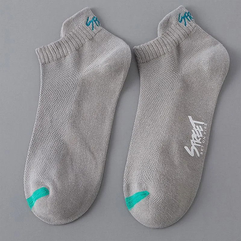 Thin Deodorant Low-top Mesh Style For Sports Sweat-proof Socks