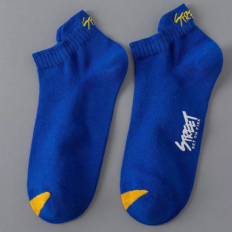Thin Deodorant Low-top Mesh Style For Sports Sweat-proof Socks