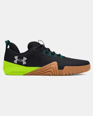 Tênis de Cross UA Reign 6 Training  Preto/Verde - Masculino