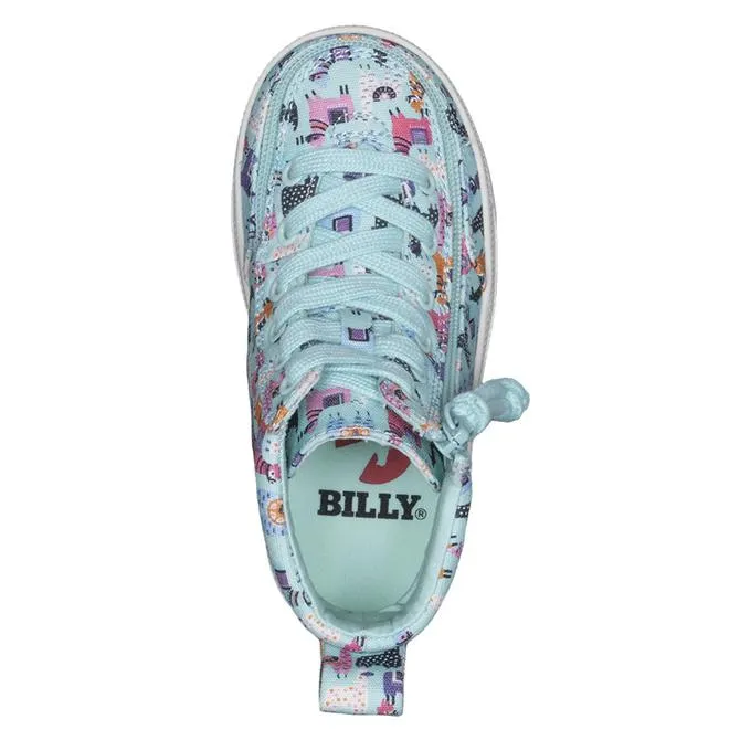 Toddler Mint Llama Billy Classic Lace Highs