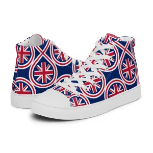 U.K - Sustainably Made Men’s high top canvas shoes