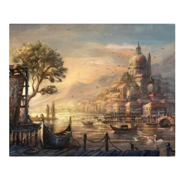 Urban City - Canvastly DIY Paint By Numbers