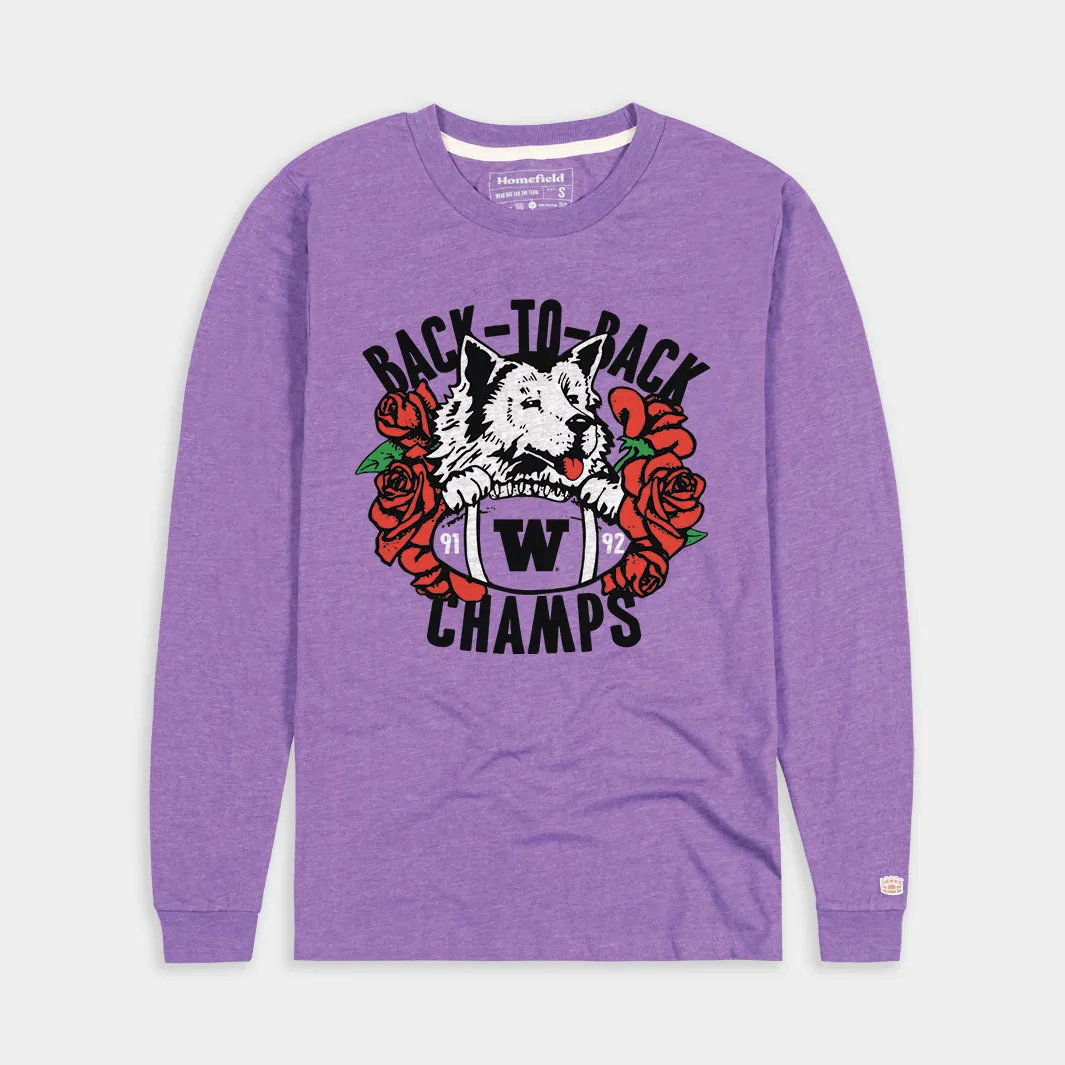 Vintage Washington Roses Long Sleeve
