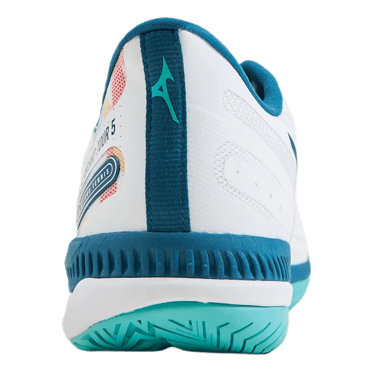 Wave Exceed Tour 5 Ac White/moroccan Blue/turquoise