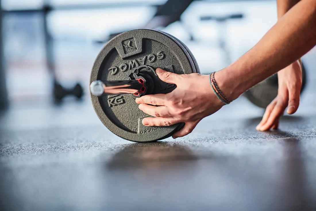 Weight Training Dumbbells and Bars Kit 50 kg