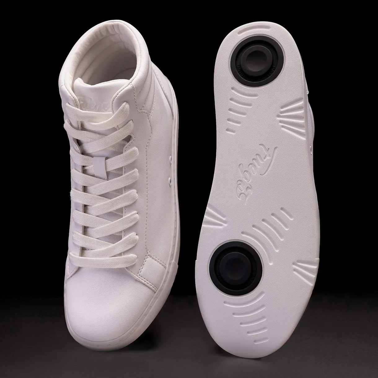 White | High Top | Fuego Shoes