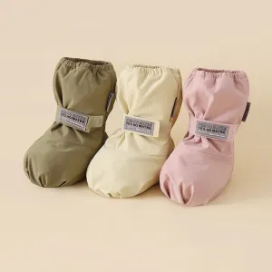 Winter baby infant shoes and socks two-in-one splash-proof comfortable cotton shoes