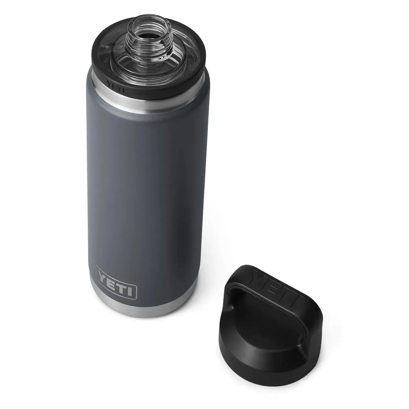 YETI Rambler 26oz Bottle Chug Charcoal