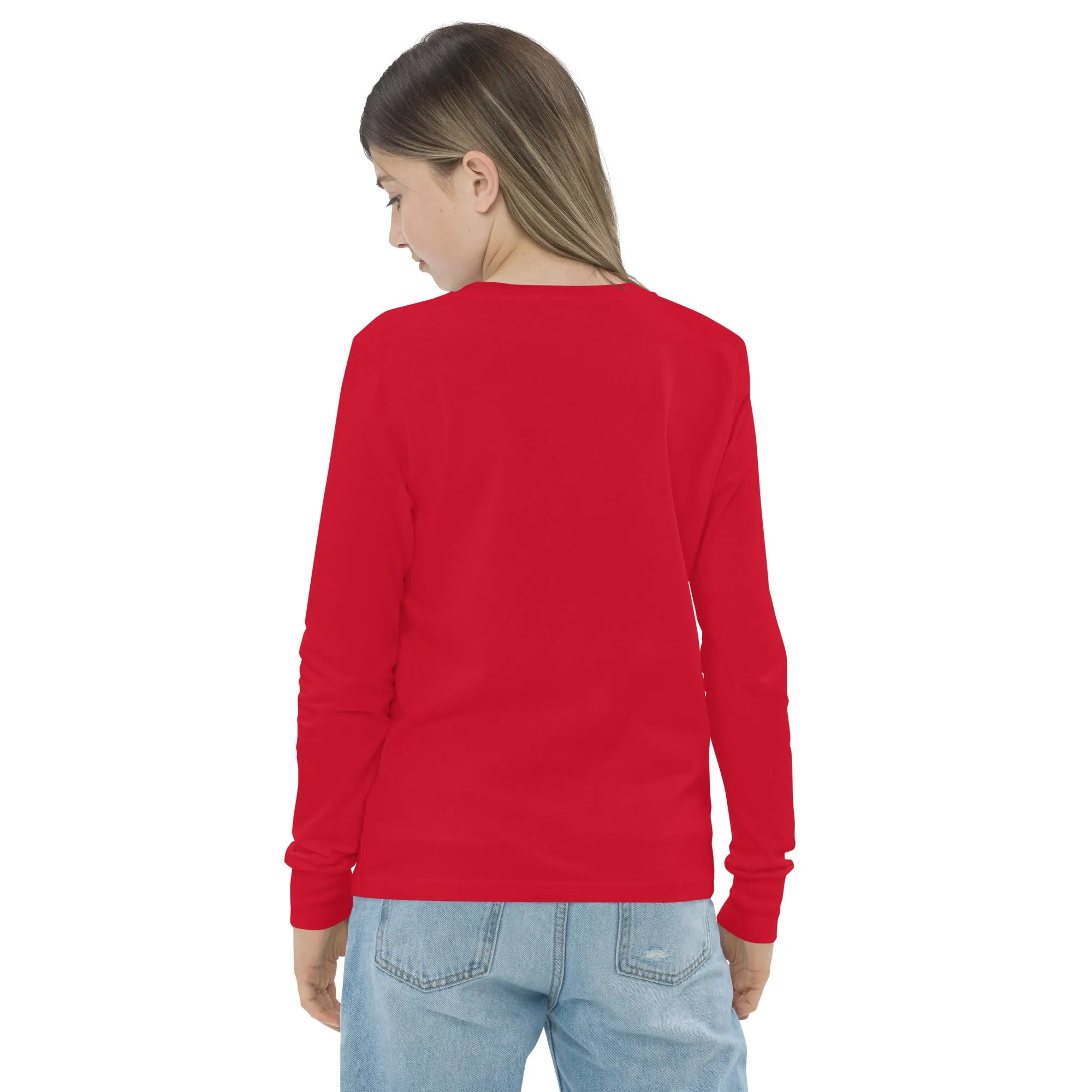 Youth long sleeve tee, Football tee, gift idea